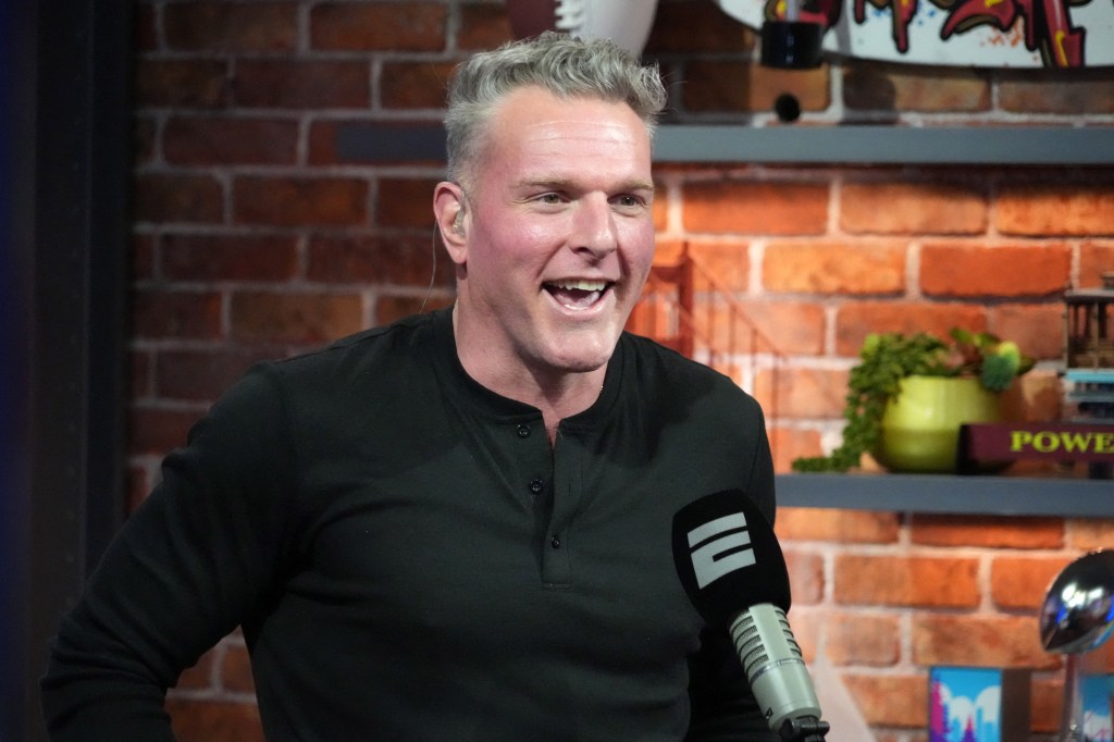 Pat McAfee on Radio Row for Super Bowl LX.