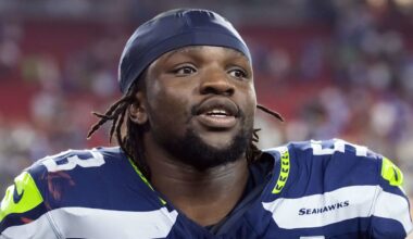 Seattle Seahawks linebacker Boye Mafe