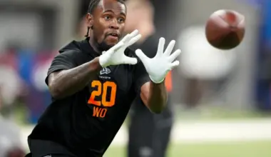 Patriots Predicted To Draft 2,479‑Yard WR Who'd Benefit Drake Maye image