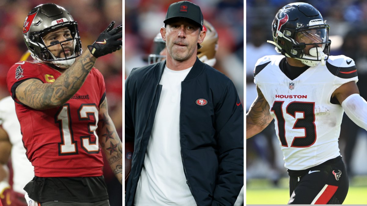 Why Mike Evans, Christian Kirk signed with 49ers, per Shanahan – NBC Sports Bay Area & California