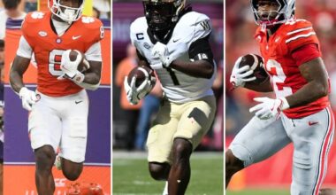 Patriots 2026 NFL Draft Preview: Running backs - 98.5 The Sports Hub