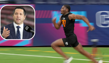 Adam Schefter roasted for trying to rewrite Carnell Tate's 40 time