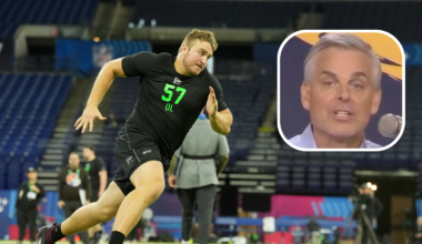 Colin Cowherd is out on the NFL Scouting Combine