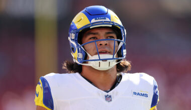 UW Huskies Puka Nacua Seattle Seahawks Los Angeles Rams...