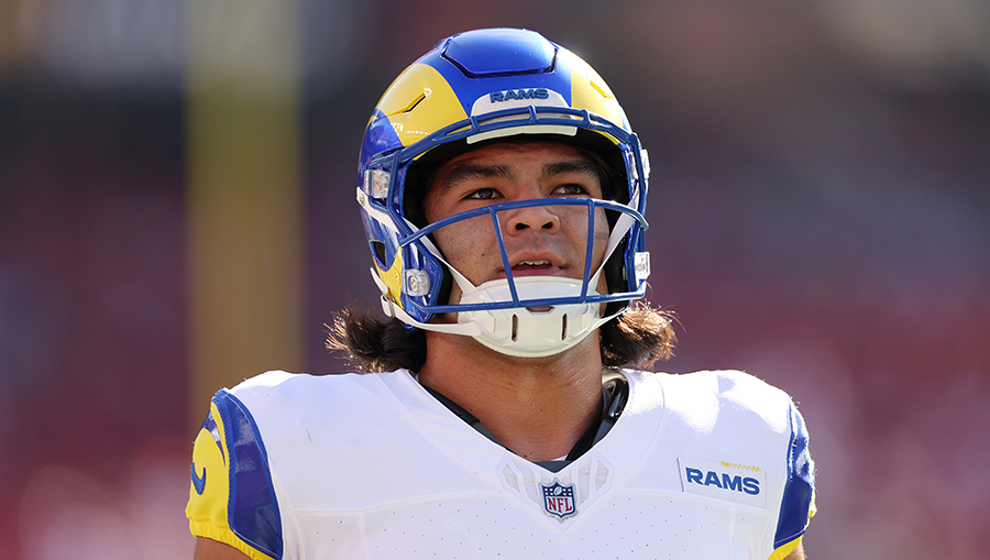 UW Huskies Puka Nacua Seattle Seahawks Los Angeles Rams...