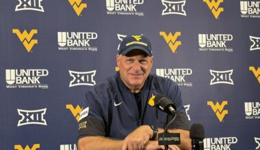 West Virginia head football coach Rich Rodriguez