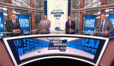 CBS avoids pleasantries, gets right into bracket reveal during Selection Show