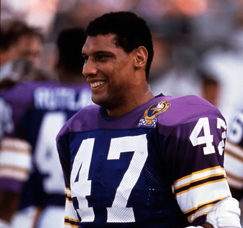 Vikings Ring of Honor member Joey Browner