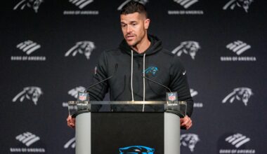 Panthers' Dave Canales Explains Cutting His Own Hair in Trending Video from NFL Coaches Meetings
