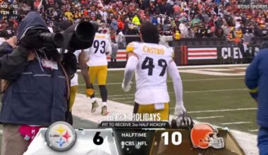 2025 Steelers Exit Meetings – S Sebastian Castro