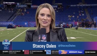 Stacey Dales praised for NFL Scouting Combine reporting