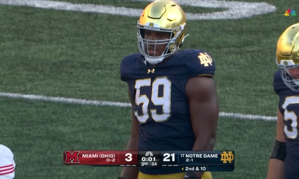 2026 NFL Draft Scouting Report: Notre Dame OT Aamil Wagner