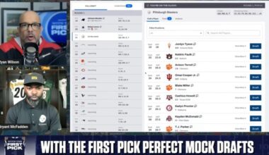 Bryant McFadden Builds 'Perfect' Steelers 7-Round Mock Draft