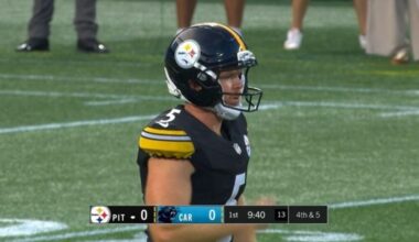 Beat Writer Explains Why Steelers Brought Back Cameron Johnston