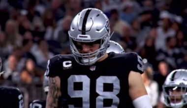 Maxx Crosby Tells Cam Heyward How He Feels About The Ravens