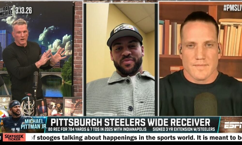 Michael Pittman Jr. Gets Ringing Endorsement From Pat McAfee: 'Guy's Willing To Die On The Football Field'