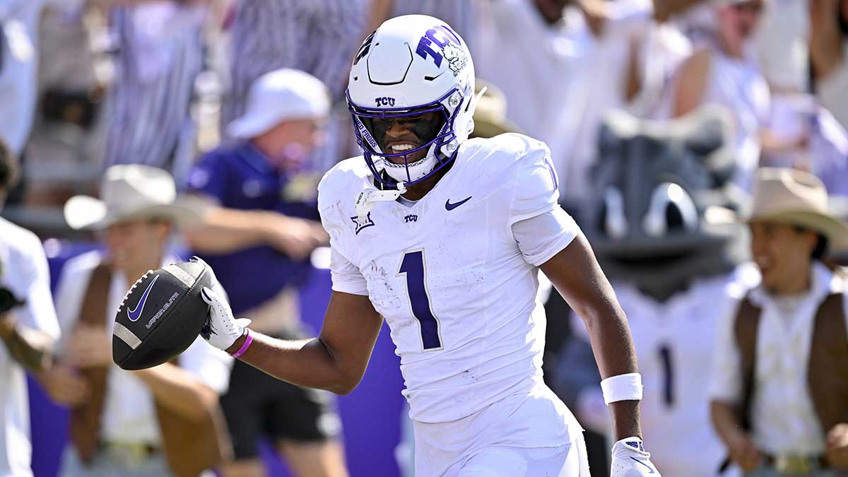 Eric McAlister powered TCU football past SMU with three touchdowns as the Horned Frogs won 35-24 in a huge TCU-SMU football rivalry game.