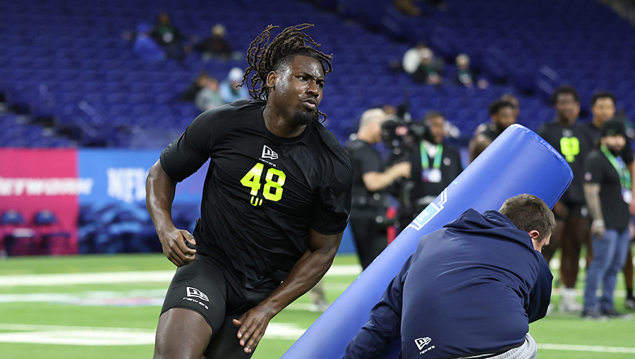 Seattle Seahawks NFL Draft Malachi Lawrence...