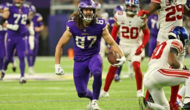 NFC Notes: T.J. Hockenson, Nahshon Wright, Bears, Packers, Vikings