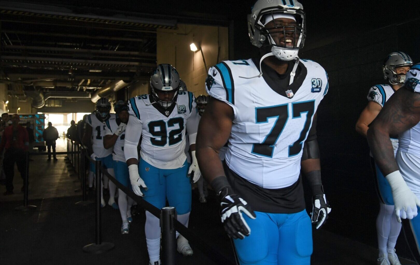 Panthers OL Yosh Nijman Announces Retirement From NFL