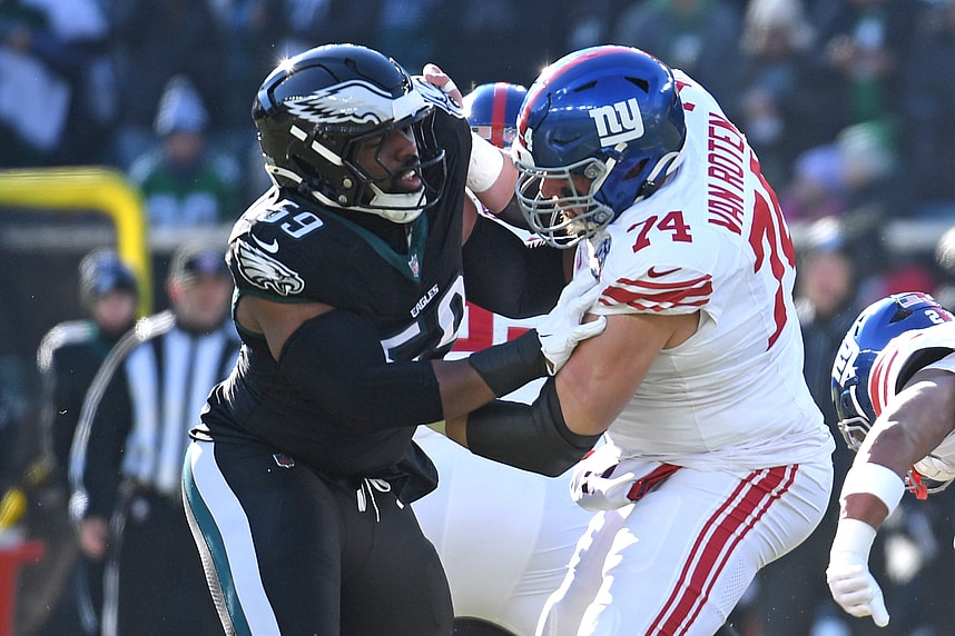 NFL: New York Giants at Philadelphia Eagles, greg van roten