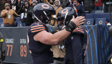 Chicago Bears' Caleb Williams has 1-word reaction to teammate's retirement