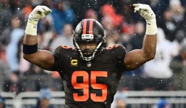 Browns keep talking QB, so why hold onto Myles Garrett?