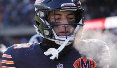 Colston Loveland had no words after unfortunate Chicago Bears news