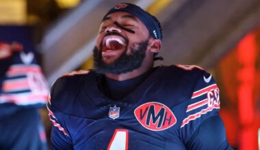 This Chicago Bears player is predicted to leave after 2026 season
