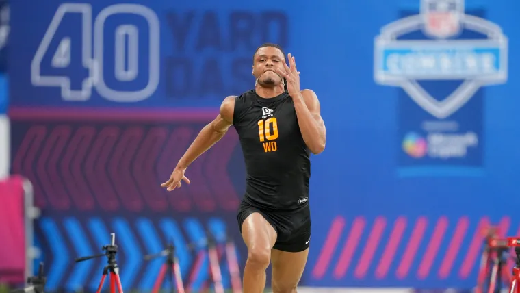 Insider Inexplicably Insinuates Patriots Should Draft This Receiver In Rd. 1 image