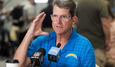 What we learned about the Chargers from Jim Harbaugh at the league meeting