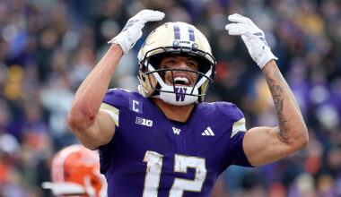 UW Huskies Denzel Boston NFL Draft...