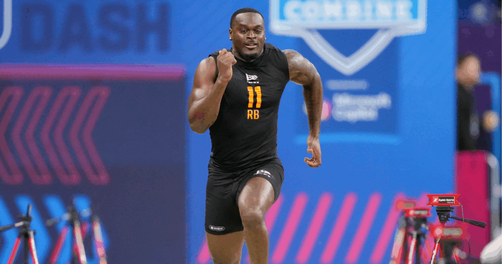 Notre Dame running back Jeremiyah Love