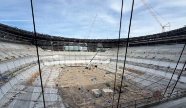 Titans showcase latest progress in tour of new Nissan Stadium