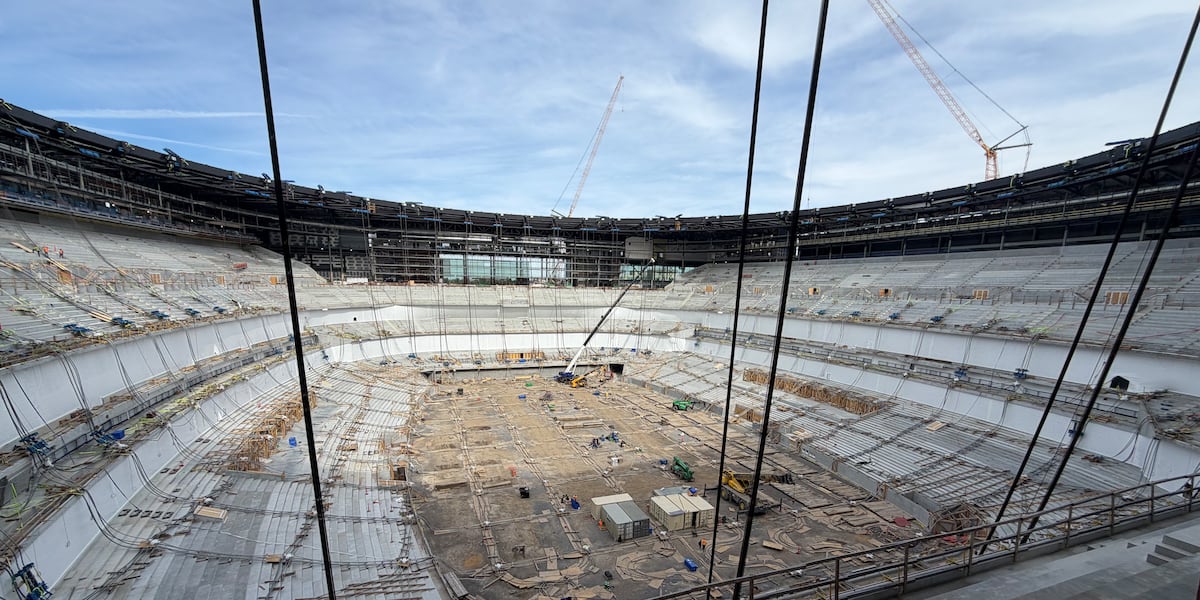 Titans showcase latest progress in tour of new Nissan Stadium