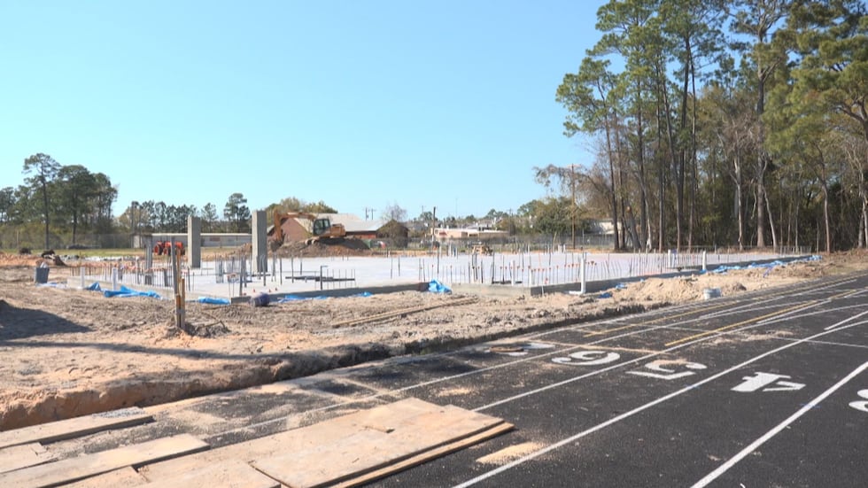 Once completed, Warrior Stadium will feature a state-of-the-art field house.