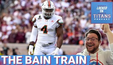 Tennessee Titans Rueben Bain Train PICKS UP STEAM & Offensive Line is BIGGER NEED as Draft Nears