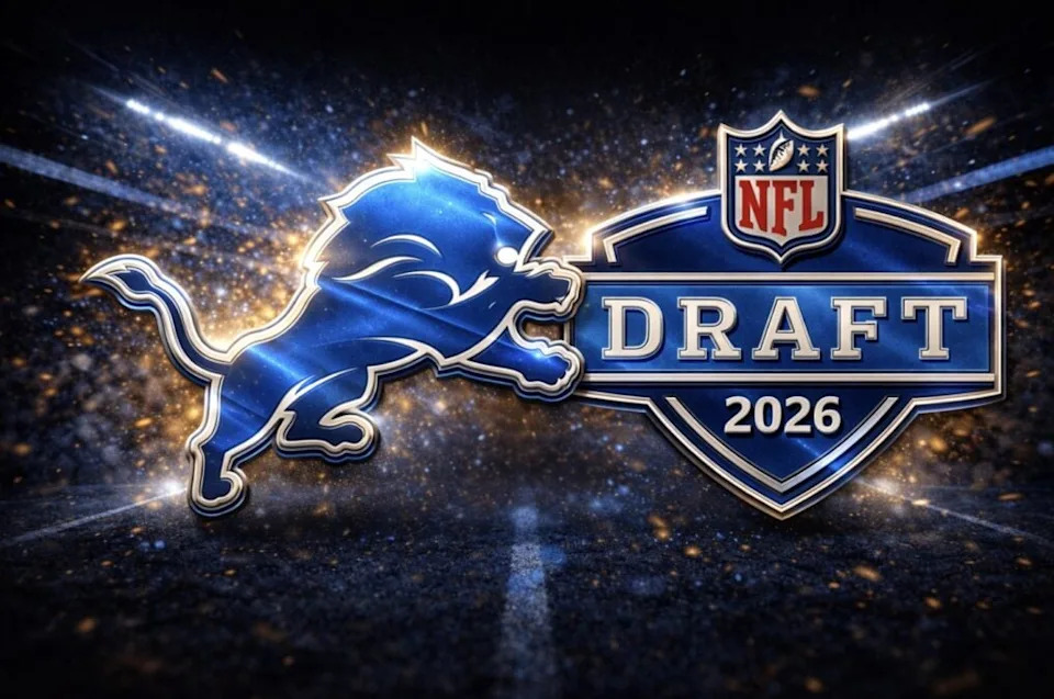 Detroit Lions No. 12 pick 2026 NFL Draft scenario Detroit Lions updated draft slot Detroit Lions 2026 compensatory picks Detroit Lions 2026 NFL Draft order