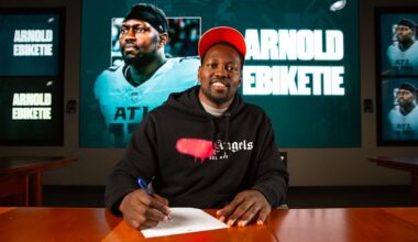 My exclusive Q&A with outside linebacker Arnold Ebiketie