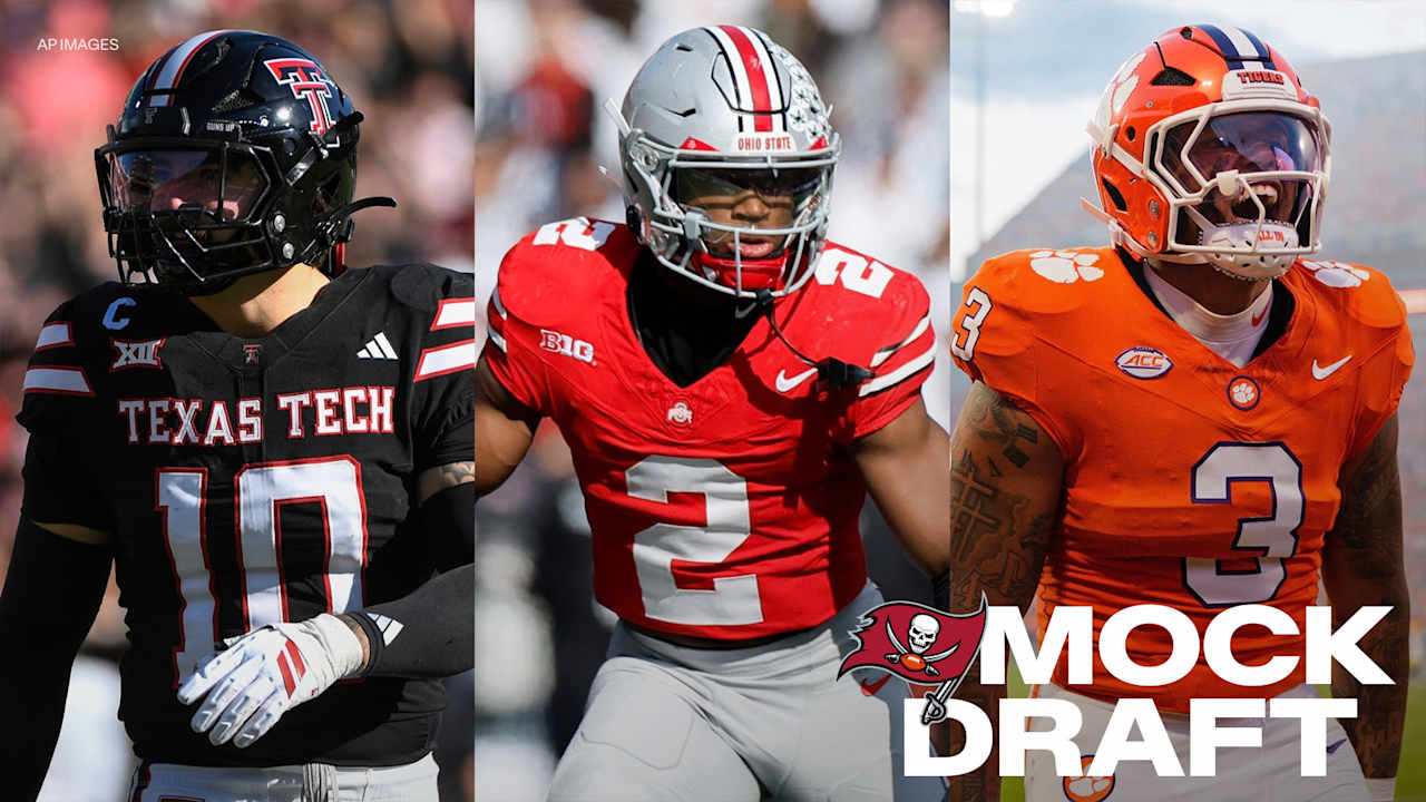 Tampa Bay Buccaneers 2026 NFL Mock Draft 6.0
