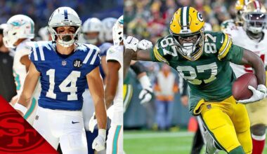 Report: 49ers have an interest in Alec Pierce and Romeo Doubs