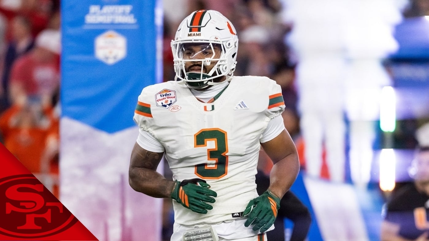 49ers meet with Miami pass-rush standout at NFL Combine
