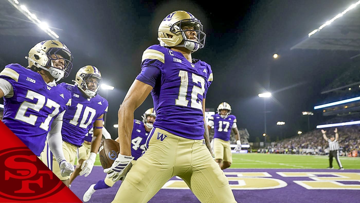 49ers hosting pre-draft visit with Washington WR Denzel Boston on Tuesday