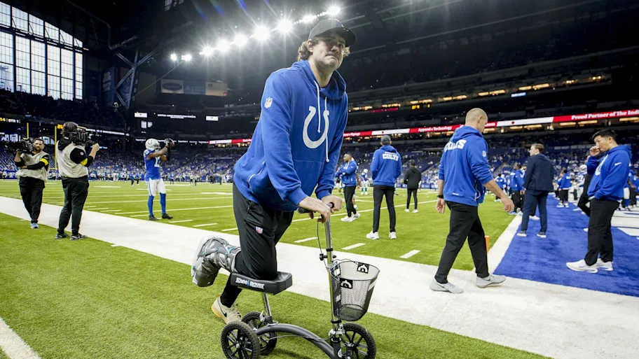 Indianapolis Colts quarterback Daniel Jone