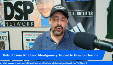 Detroit Lions Trade RB David Montgomery to Houston Texans