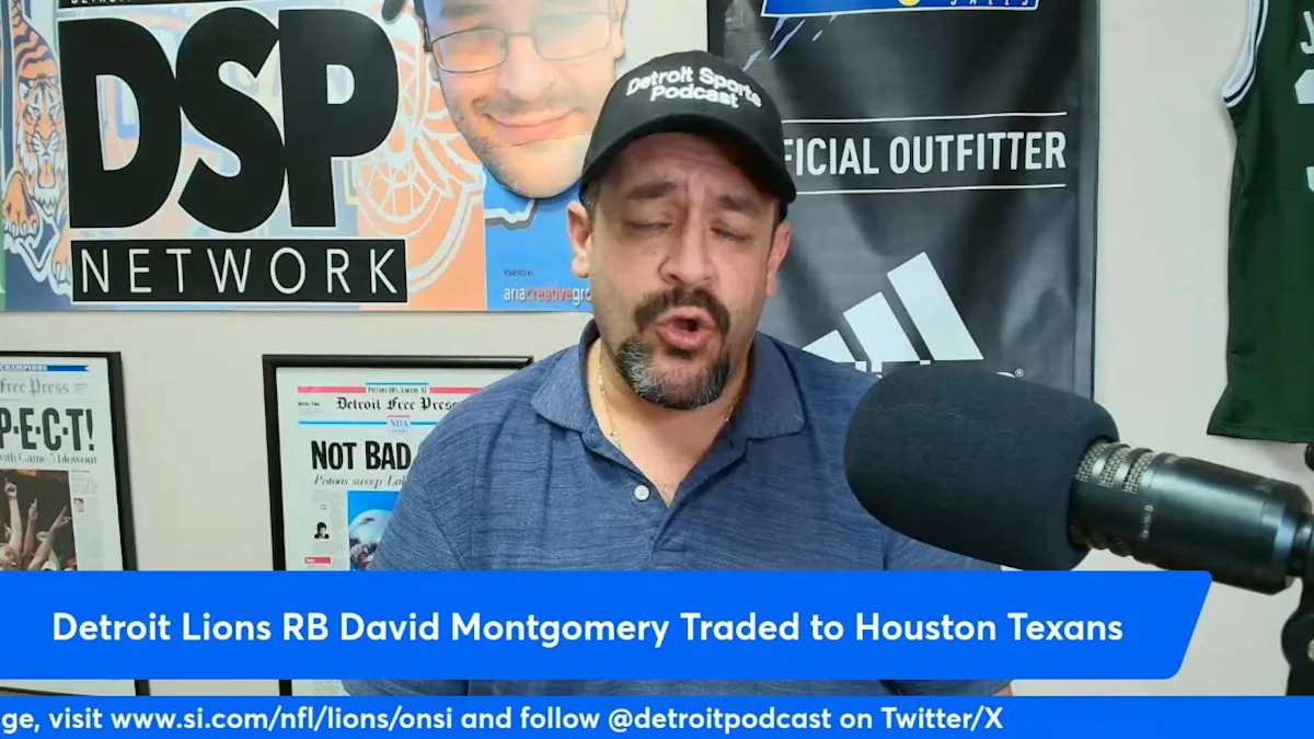 Detroit Lions Trade RB David Montgomery to Houston Texans