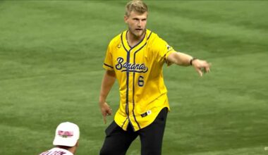 Tyler Shough surprises fans, plays with Savannah Bananas