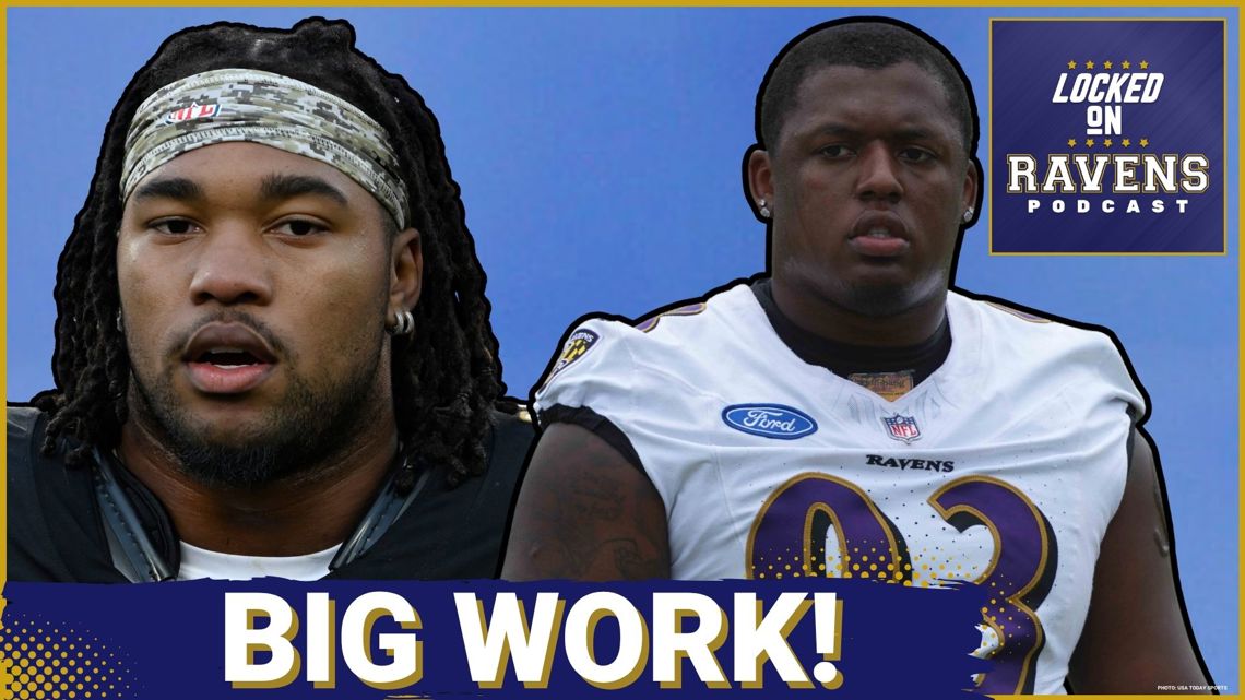 Young Baltimore Ravens pass rushers show off KEY offseason work, Jesse Minter shares BIG coach link