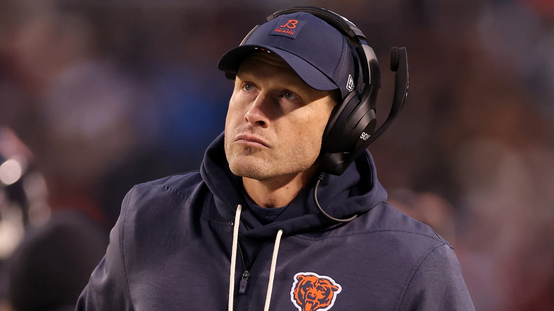 Head coach Ben Johnson of the Chicago Bears