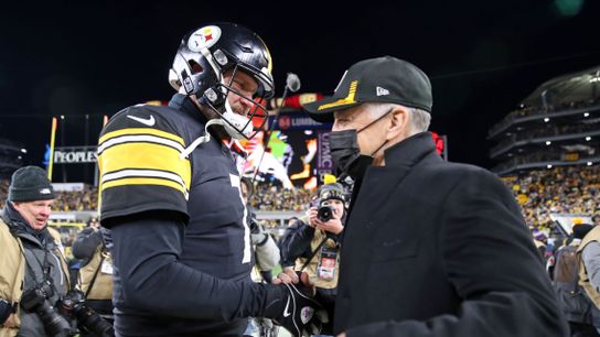 Steelers' Ben Roethlisberger Art Rooney II Steelers' Ben Roethlisberger Art Rooney II